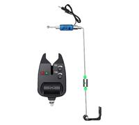 Pretfy Night Fishing Alarm System, Sturdy Indicator Kit | Visual Alerts, Lightweight ABS+Metal, Fits Standard Rod Pods