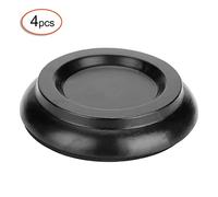 Pretfy Piano Foot Pads Multi-functional Device The Shock Wood Of For Skid Cup Area Wheels Absorbing Floor Cups Set Stressed Upright From Vibration Caster Eva (Black)