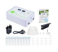 Pretfy Plant Watering, Integrated Selfpriming Pump, Automatic Shutoff After 5 Minutes for Garden Use (White)