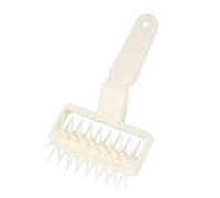 Pretfy Plastic Pizza Dough Docker & Pastry Roller Tool for Bakers - Prevents Blistering, Easy to, Versatile for Cookies, Pies, Tarts