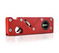 Pretfy Portable Chamfer Plane with Adjustable Cutting Depth | Aluminum construction, easy to use, ergonomic knob, woodworking tool, portable design