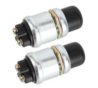 Pretfy Push Button Starter Switch, Engine Start Heavy Duty, 12V DC 50A for Automotive Marine Boats