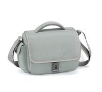 Pretfy Spacious Camera Bag with Straps, Versatile Storage Solutions, Camera Bag for Outdoor and Travel Photography (CN Small Gray (1 Camera 2 Lens))