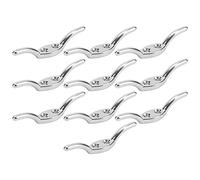 Pretfy Stainless Steel Rope Robust Accessory Wind Screw Cleats Business Yachts Mounting Boat With Hook For Replace 2in Frp Weigh Flagpole Inflatable Broken