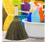 Pretfy Straw Small Broom Robust Solution Anti Record Brush Sweeping Handmade Household Static Floor Dust For Cleaner - Essential Replacement Part