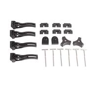 Pretfy Universal Replacement For Durable Kit Fold Tonneau Rear Aluminium Set Fit Clamp Front Tri - Enhanced Performance & Durability