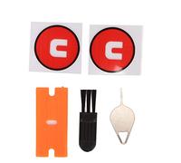 Pretfy Watch Active 2 44mm 41mm 3 45mm 41mm Rear Cover Glass Ring Tape Kit, Convenient Tool (2Pcs)