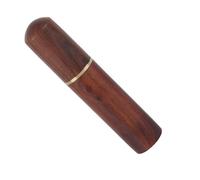 Pretfy Wood Toothpick Holder, Portable Handcrafted Capsule Case for Outdoor Use (Rosewood)