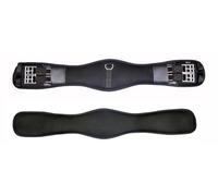 Preto New Synthetic Girth Dressage Memory Foam Equine Elasticated Both Ends Anatomical Horse Saddle Girths Anti-Chaff & Anti-Gall Comfort Cushioning Performance Ergonomically Shaped Padded no pinching