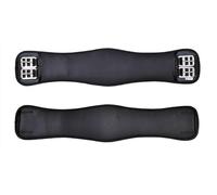 Preto New Synthetic Girth Dressage With Memory Foam Equine Elasticated Both Ends Anatomical Horse Saddle Girths Anti-Chaff & Anti-Gall with Comfort Fully Cushioned Performance Ergonomically Shaped