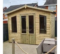 pretoria small wooden garden summerhouse in natural