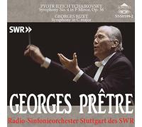 PRETRE,GEORGES - Tchaikovsky: Symphony #4. Bizet: Symphony In C (Pretre)