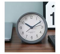 Prettiee Desk Clock Big Bell Bedside Small Alarm Clock with Snooze Function Alarm Clock for Students to Wake Up Artifact with Night Light Mute Clock Alarm Clock for Bedroom,A (D)