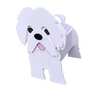 Prettiee Dog Planter Animal Decor Pots, Cute Pupy Shaped Cartoon Flower Planter, for Living Or Artificial Plants Indoor Outdoor Garden Decorate (Shih Tzu 43 * 25cm)