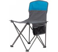 Prettiee Portable Folding Camping Chair with Side Pocket, Lightweight Outdoor Backrest Stool for Beach, Fishing, and Indoor Use - Perfect Travel Companion (A Einheitsgr??e)