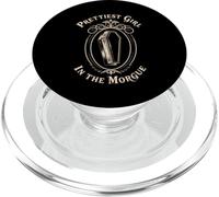 Prettiest Girl In The Morgue Gothic PopSockets PopGrip for MagSafe