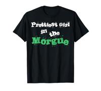 Prettiest Girl in the Morgue Horrorcore Queen Womens Top T-Shirt