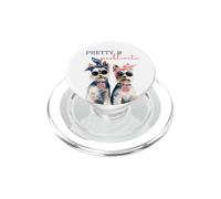 Pretty and Problematic Funny Yorkie Cute Sassy Dog Lover PopSockets PopGrip for MagSafe