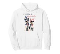 Pretty and Problematic Funny Yorkie Cute Sassy Dog Lover Pullover Hoodie