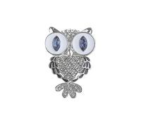 Pretty Animal Brooches Rose Gold and Platinum Plated Full Shining Crystal Brooch Pink Cat's Eye Brooch Pins, Crystal Metal Pearl, crystal