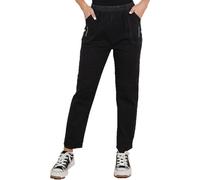 Pretty Attitude Cherry Berry Mom Jeans Full Length Jeans for Women UK Full Elasticated Waist Pant (UK, Numeric, 18, Regular, Regular, Black)