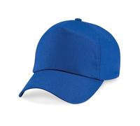 Pretty Attitude Kids Plain Baseball Cap Girls Boys Childrens Hat School P.E. Summer Sun Hat 50 UPF Adjustable - Black - White - Red (UK, Alpha, One Size, Bright Royal)