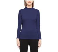 Pretty Attitude Women’s Polo Roll Neck Long Sleeve Turtle Neck Plain Jumpers for Women Siza 8-24(as8, Numeric, Numeric_8, Numeric_10, Regular, Regular, Navy, S/M)