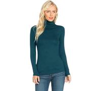 Pretty Attitude Women’s Polo Roll Neck Long Sleeve Turtle Neck Plain Jumpers for Women Siza 8-24 (as8, Numeric, Numeric_16, Numeric_18, Regular, Regular, Teal, X-Large)