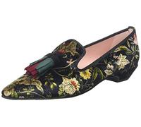 Pretty Ballerinas Women's Alexa Closed Toe Ballet Flats, Multicolour (Burton Flower Print), 6 (39 EU)
