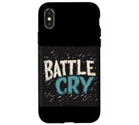 Pretty Battle Cry Outfit Case for iPhone X/XS