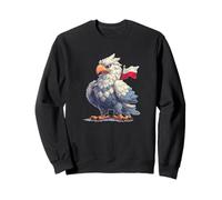 Pretty Bird of Prey in Polish Colors Costume Sweatshirt