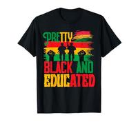 Pretty Black and Educated | I Am The Strong African Men T-Shirt
