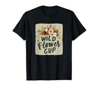 Pretty Blooming Look with This Wild Flower Cup Costume T-Shirt