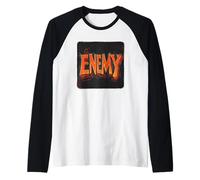 Pretty Bold Moves with the Enemy Statement Raglan Baseball Tee