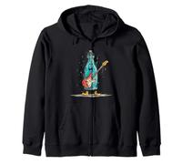 Pretty Bottle Rock Graphic Zip Hoodie