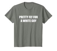 Pretty Bow Tie for a White Guy T-Shirt, Kids, Olive Heather, 6 Years