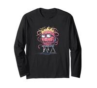 Pretty Brain Head Costume with Overthinking Long Sleeve T-Shirt