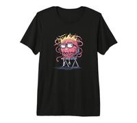 Pretty Brain Head Costume with Overthinking Premium T-Shirt