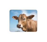 Pretty Brown Cow Mouse Mat Pad - Cattle Farm Farmer Cows Computer #12430