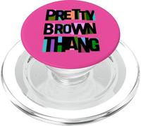 Pretty Brown Thang African American Black Woman BLM PopSockets PopGrip for MagSafe