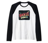 Pretty Buckle Down Speech Costume for Boys and Girls Raglan Baseball Tee