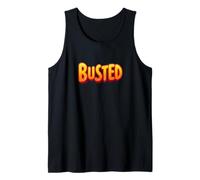 Pretty Busted Logo in Cool Colors Tank Top