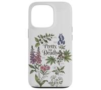 Pretty, but Deadly Vintage Poison Flowers Case for iPhone 13 Pro