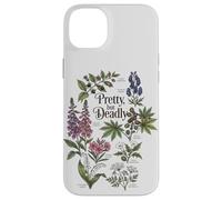 Pretty, but Deadly Vintage Poison Flowers Case for iPhone 14 Plus