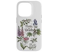 Pretty, but Deadly Vintage Poison Flowers Case for iPhone 14 Pro