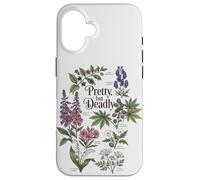Pretty, but Deadly Vintage Poison Flowers Case for iPhone 16