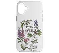 Pretty, but Deadly Vintage Poison Flowers Case for iPhone 16 Plus