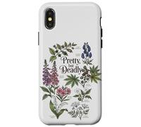 Pretty, but Deadly Vintage Poison Flowers Case for iPhone X/XS