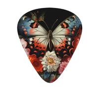 Pretty Butterfly Flowers Patterned guitar picks - (thin/medium/thick) free to choose, suitable for all kinds of string instruments,