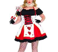 Pretty Card Player Poker Costume Minidress